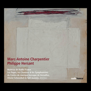 the album cover for Charpentier - Messe A Quatre Choeurs H4