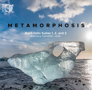 the album cover for J Bach .S. / Carrettin - Metamorphosis