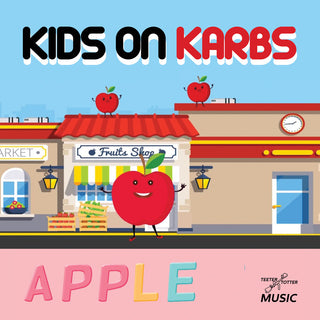 the album cover for Kids On Karbs - A.P.P.L.E. (Mod)