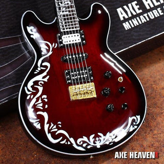 Axe Heaven Bob Weir Signature Cowboy Fancy Mini Guitar Replica BW-001