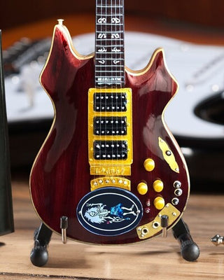 Axe Heaven Jerry Garcia Rosebud Tribute Mini Guitar Replica Officially Licensed JG-149