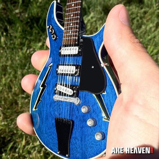 Axe Heaven- Bob Weir Signature Modulus Lightning Bolt 10 Inch Miniature Guitar Replica (Large Item, Collectible, Figure)