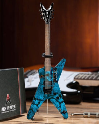 Axe Heaven- Dimebag Pantera Dean Far Beyond Driven Blue 10 Inch Miniature Guitar Replica (Large Item, Collectible, Figure)