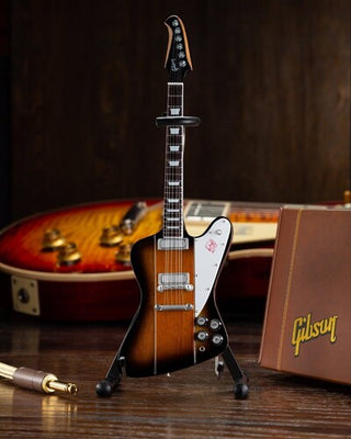 Axe Heaven- Gibson Firebird V Vintage Sunburst 10 Inch Miniature Guitar Replica (Large Item, Collectible, Figure)