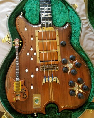 Axe Heaven Phil Lesh Osiris Mission Control Mini Bass Guitar Replica PL-410