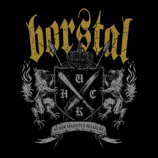 the album cover for Borstal - At Her Majesty's Pleasure (Gol) (Uk)