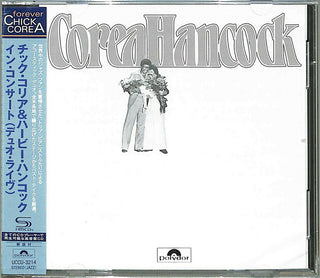 the album cover for Chick Corea  / Hancock,Herbie - An Evening With Chick Corea & Herbie Hancock (Shm)