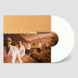 the album cover for Colin Hay - Going Somewhere (White Vinyl) [Colored Vinyl] (Ofv) (Wht)