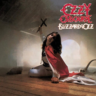 Ozzy Osbourne- Blizzard Of Ozz [Limited Silver With Red Swirl Colored Vinyl]