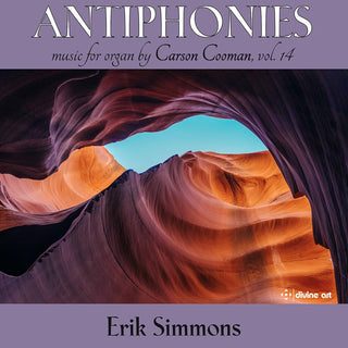 the album cover for Cooman / Simmons - Antiphonies