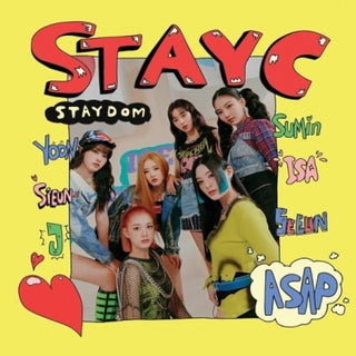 the album cover for Stayc - Staydom (Stic) (Pcrd) (Phob) (Phot) (Asia)