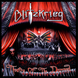 the album cover for Blitzkrieg - Theatre Of The Damned