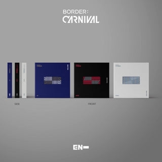 the album cover for ENHYPEN - Border: Carnival (W/Book) (Post) (Stic) (Phob)