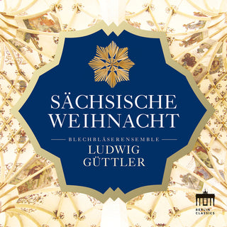 the album cover for Praetorius / Guttler - Sachsische Weihnacht