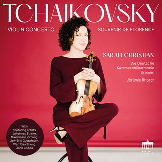 the album cover for Tchaikovsky / Rhorer - Violin Concerto