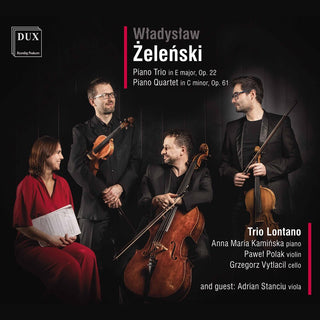 the album cover for Zelenski / Trio Lontano - Piano Trio In E Major 22