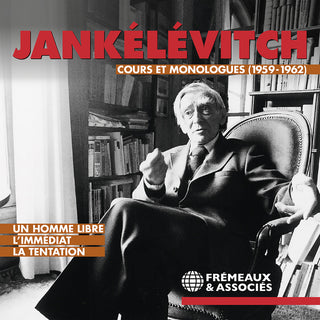 the album cover for Jankelevitch - Cours Et Monologues 1959-1962 (4pk)