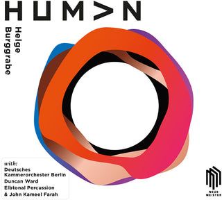 the album cover for Burggrabe / Farah / Ward - Human