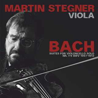 the album cover for J Bach .S. / Stegner - 6 Cello Suites 1007-1012 (2pk)