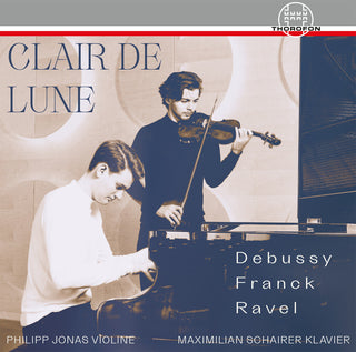 the album cover for Debussy / Jonas / Schairer - Clair De Lune