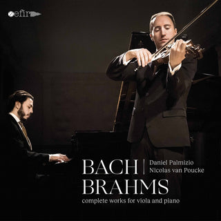 the album cover for Brahms / Palmizio / Poucke - Viola And Piano (2pk)