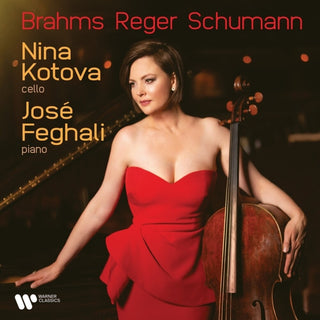 the album cover for Nina Kotova  / Feghali,Jose - Romantic Recital