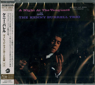 the album cover for Kenny Burrell - Night At The Vanguard (Bonus Track) [Reissue] (Shm)