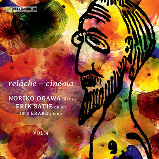 the album cover for Satie / Ogawa - Piano Music 4 (Hybr)