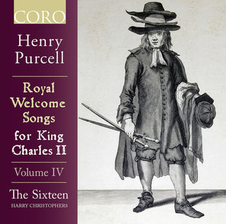 the album cover for Purcell / Sixteen / Christophers - Royal Welcome Songs 4