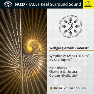 the album cover for Mozart / Netherlands Chamber Orch / Nikolic - Symphony 39