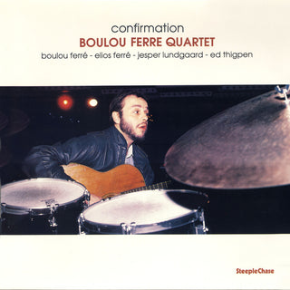 the album cover for Boulou Ferre  Quartet - Confirmation (Uk)