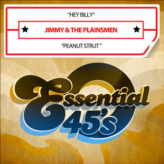 the album cover for Jimmy & The Plainsmen - Hey Billy / Peanut Strut (Digital 45) (Mod)