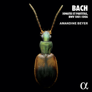 the album cover for J Bach .S. / Beyer - 6 Violin Sonatas & Partitas (2pk)