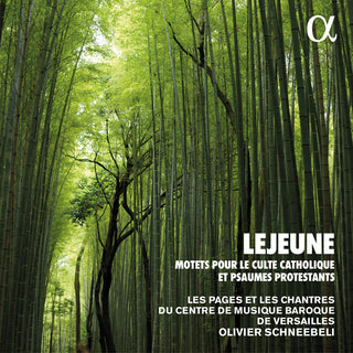 the album cover for Le Jeune / Schneebeli - Motets Pour Le Culte Catholiqu