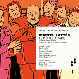 the album cover for Lattes / Frivolites Parisiennes / Corlay - Le Diable A Paris (2pk)