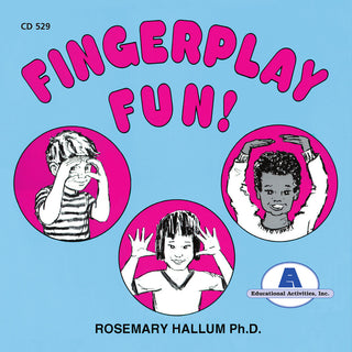 the album cover for Rosemary Hallum - Fingerplay Fun!