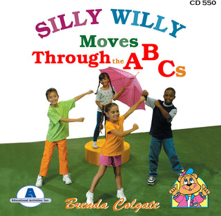 the album cover for Brenda Colgate - Silly Willy Moves Through The Abcs