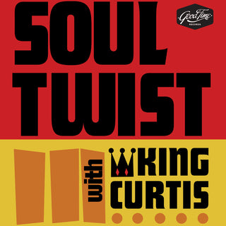 the album cover for King Curtis  / The Noble Knights - Soul Twist With King Curtis (Mod)