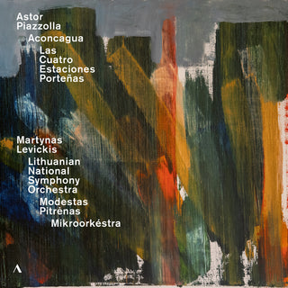 the album cover for Piazzolla / Levickis / Pitrenas - Aconcagua