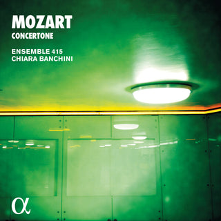 the album cover for Mozart / Ensemble 415 / Banchini - Concertone