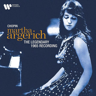 the album cover for Argerich, Martha - Chopin the Legendary 1965 Recording