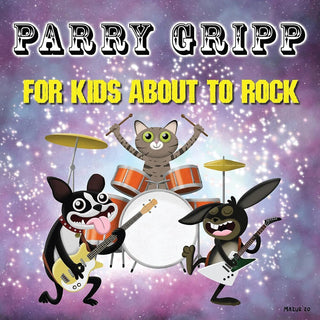 the album cover for Parry Gripp - For Kids About To Rock