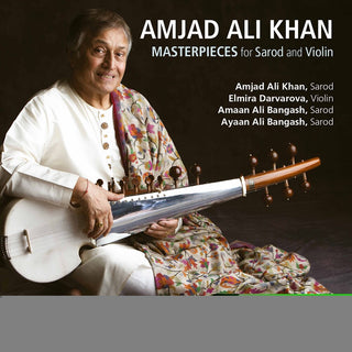 the album cover for Khan / Khan / Bose - Masterpieces For Sarod (2pk)