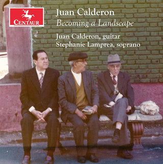 the album cover for Calderon / Calderon / Lamprea - Becoming a Landscape