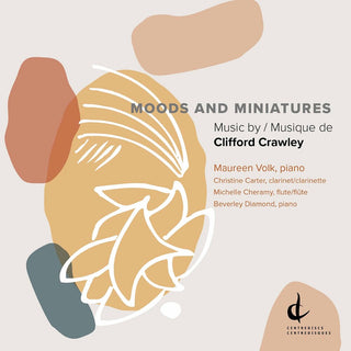the album cover for Crawley / Cheramy / Diamond - Moods & Miniatures