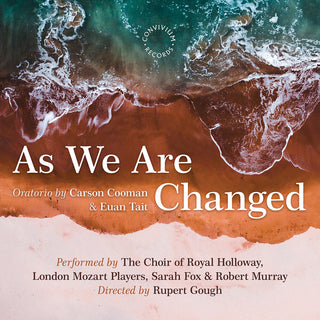 the album cover for Cooman / Fox / Gough - As We Are Changed