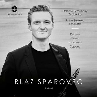 the album cover for Copland / Sparovec / Milletari - Works for Clarinet