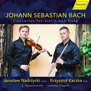 the album cover for J Bach .S. / Kaczka / Nadrzycki - Concerto For Violin & Flute
