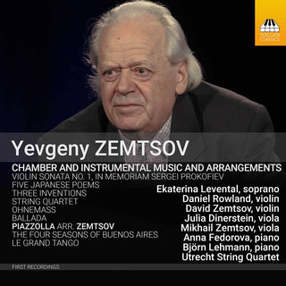 the album cover for Zemtsov - Chamber & Instrumental