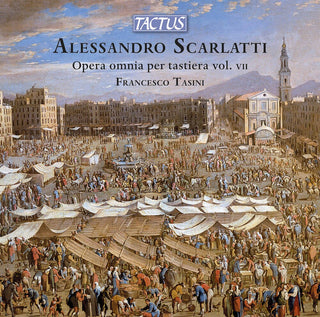 the album cover for Scarlatti / Tasini - Opera Omnia Per Tastiera 7 (2pk)